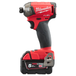 Masina de insurubat cu impact cu 2 acumulatori 5Ah Milwaukee M18 FQID-502X