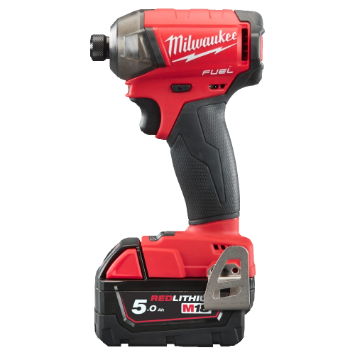 Masina de insurubat cu impact cu 2 acumulatori 5Ah Milwaukee M18 FQID-502X