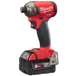 Masina de insurubat cu impact cu 2 acumulatori 5Ah Milwaukee M18 FQID-502X