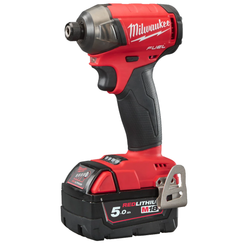 Masina de insurubat cu impact cu 2 acumulatori 5Ah Milwaukee M18 FQID-502X