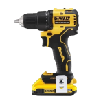 Masina de gaurit si insurubat cu 2 acumulatori DeWalt DCD708D2T