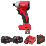 Masina de insurubat cu impact cu 2 acumulatori Milwaukee M18 BLIDR-502X