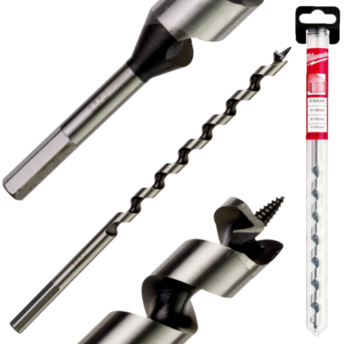 Burghiu de lemn sfredel 10mm Milwaukee