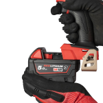 Acumulator Li-Ion cu carcasa rezistenta la chimicale 5Ah Milwaukee M18 B5-CR