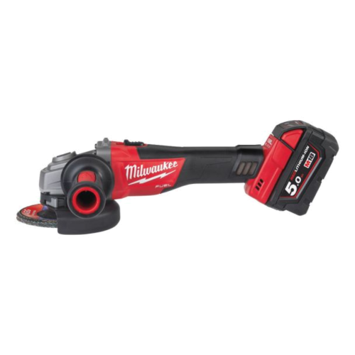 Polizor unghiular cu 2 acumulatori Milwaukee M18 CAG125X-502X