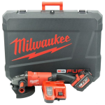 Polizor unghiular cu 1 acumulator 12Ah Milwaukee M18 FLAG230XPDB-121C