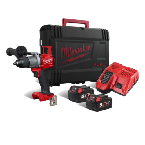 Masina de gaurit/infiletat cu 2 acumulatori Milwaukee M18 FDD2-502X