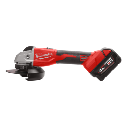 Polizor unghiular cu 2 acumulatori Milwaukee M18 BLSAG125X-402X