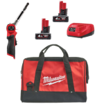 Slefuitor cu banda cu 2 acumulatori 10mm Milwaukee M12 FBL10-402B