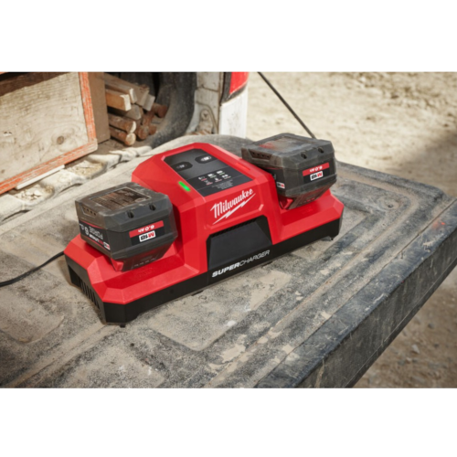 Incarcator rapid Li-Ion 2 porturi Milwaukee M18 DBSC