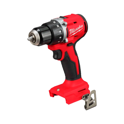 Masina de gaurit fara percutie cu 2 acumulatori 2Ah Milwaukee M18 BLDDRC-202C