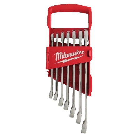 Set 7 chei combinate Milwaukee 3/8″ – 3/4″