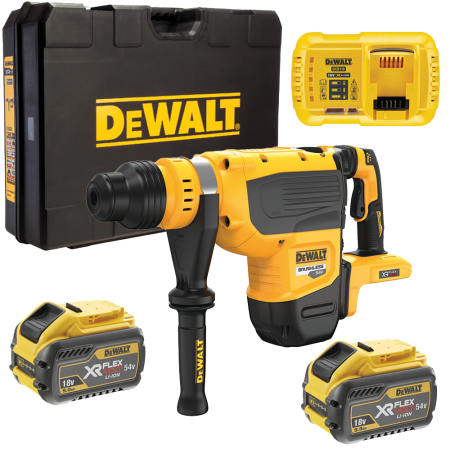 Ciocan rotopercutor SDS-MAX cu 2 acumulatori DeWalt DCH735X2