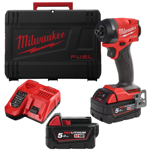 Masina de insurubat cu impact cu 2 acumulatori Milwaukee M18 FID3-502X