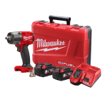 Masina de insurubat cu impact cu 2 acumulatori Milwaukee M18FMTIW2F12-502X