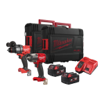 Set 2 scule cu acumulator Milwaukee M18 FPP2F3-502X