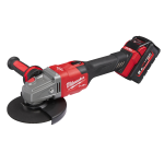 Polizor unghiular cu 2 acumulatori Milwaukee M18 FHSAG125XB-552X