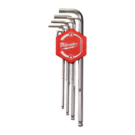 Set 9 chei imbus hexagonale Milwaukee Twist&Lock