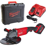 Polizor unghiular cu 1 acumulator 12Ah Milwaukee M18 FLAG230XPDB-121C