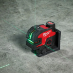 Nivela laser verde cu linie incrucisata fara acumulatori Milwaukee M12CLL4P-0C