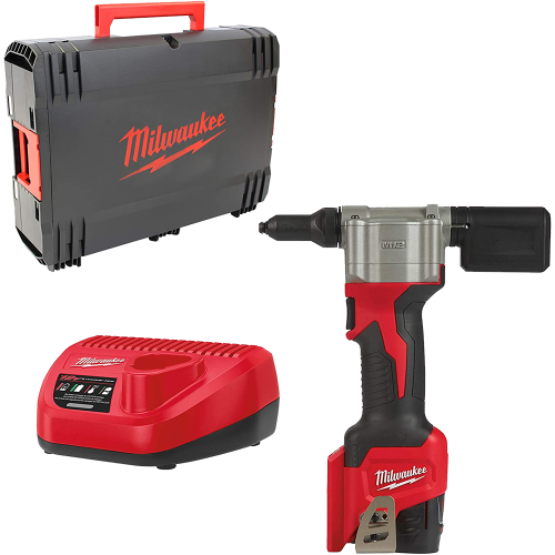 Masina de nituit-pop cu 1 acumulator Milwaukee M12 BRPT-201X