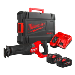 Fierastrau sabie cu 2 acumulatori Milwaukee M18FSZ-502X