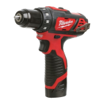 Masina de gaurit si insurubat cu 1 acumulator Milwaukee M12BDD-201C