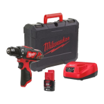 Masina de gaurit si insurubat cu 1 acumulator Milwaukee M12BDD-201C