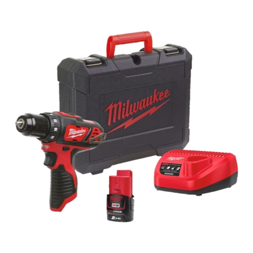 Masina de gaurit si insurubat cu 1 acumulator Milwaukee M12BDD-201C