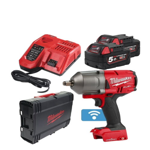 Masina de insurubat cu impact cu 2 acumulatori Milwaukee M18 ONEFHIWF12-502X