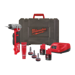 Dispozitiv expandare tevi Uponor cu 2 acumulatori Milwaukee M12FPXP-I06202C