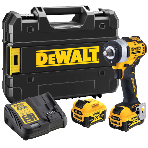 Masina de insurubat cu impact cu 2 acumulatori DeWalt DCF901P2