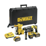 1Ciocan rotopercutor SDS-Plus cu 2 acumulatori DeWalt DCH335X2