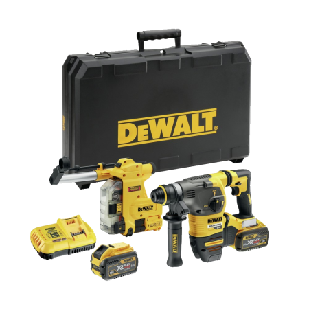 Ciocan rotopercutor SDS-Plus cu 2 acumulatori DeWalt DCH335X2