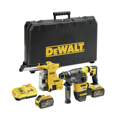 Ciocan rotopercutor SDS-Plus cu 2 acumulatori DeWalt DCH335X2