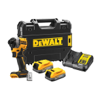 Maina de insurubat cu impact cu 2 acumulatori DeWalt DCF850E2T