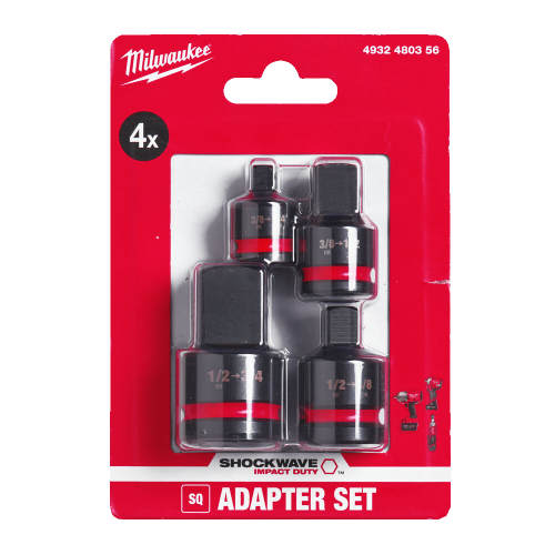 Set 4 scule cu 3 acumulatori Milwaukee M18 FPP4G3-503B