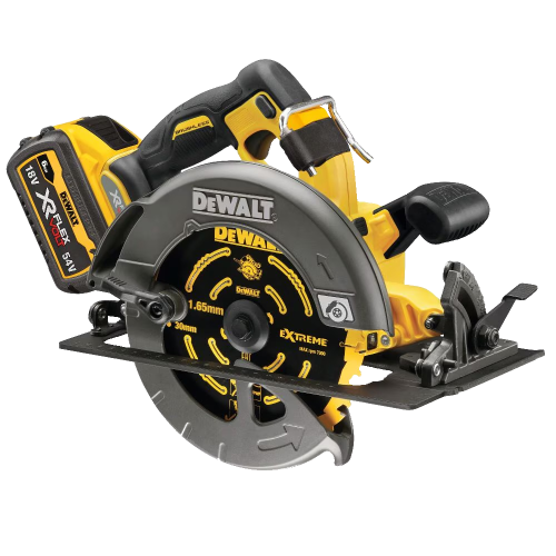 Fierastrau circular cu 2 acumulatori DeWalt DCS578T2