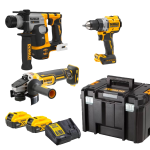 Set 3 scule cu acumulatori DeWalt DCK355P2T