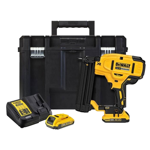 Pistol de batut cuie cu 2 acumulatori DeWalt DCN680D2