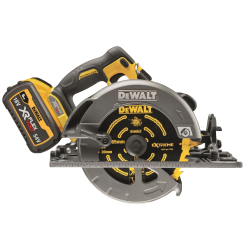 Fierastrau circular cu 2 acumulatori DeWalt DCS579T2