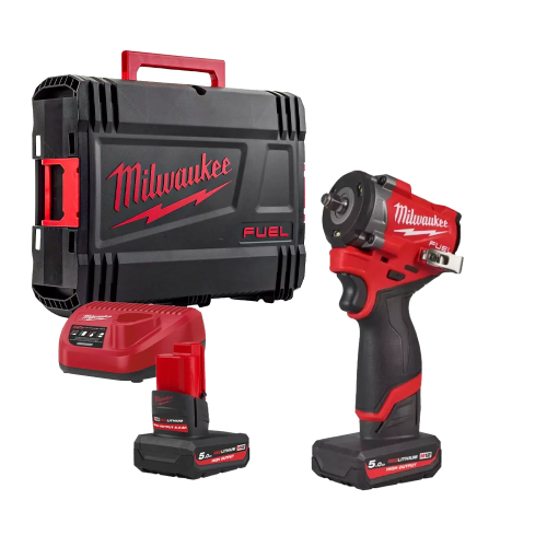 Masina de insurubat cu impact cu 2 acumulatori Milwaukee M12 FCIWF38G3-502X