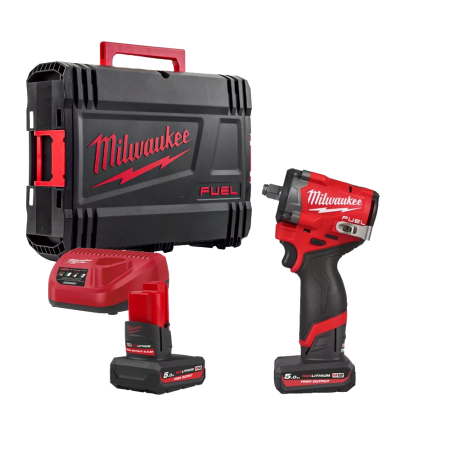 Masina de insurubat cu impact cu 2 acumulatori Milwaukee M12 FCIWF12G3-502X